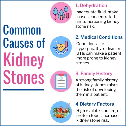 causes of kidney stone